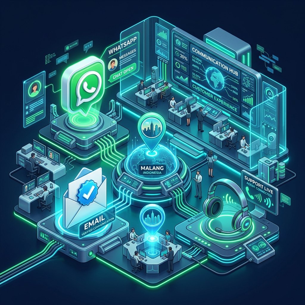 Pusat Kontak & Konsultasi 3D